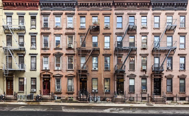 New York apartment buildings affected by the New York Good Cause Eviction Law