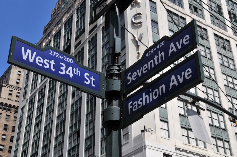 City of Yes NYC rezoning area near West 34th Street and Seventh Avenue in Midtown Manhattan