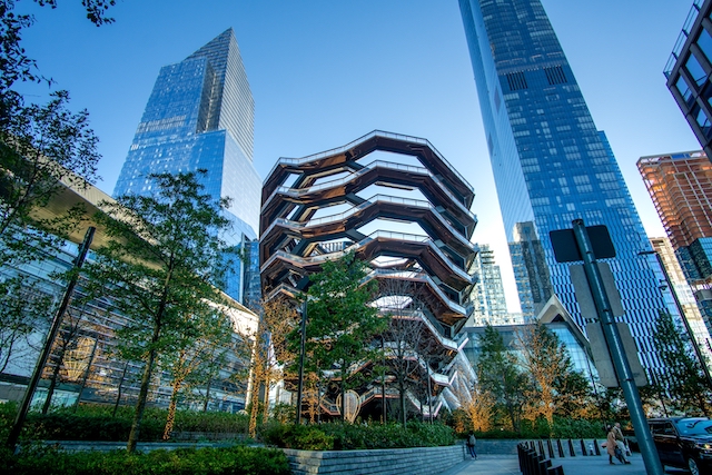 Hudson Yards skyline representing large-scale change in the New York City real estate market